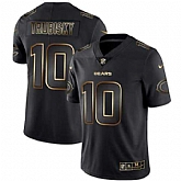 Nike Bears 10 Mitchell Trubisky Black Gold Vapor Untouchable Limited Jersey Dyin,baseball caps,new era cap wholesale,wholesale hats